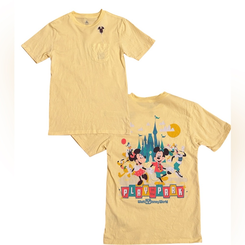 Disney Parks Play in the Park Sword in the Stone Balloon Pocket Yellow Size XS